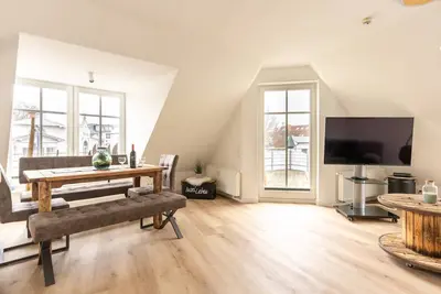 Image de Apartment 9 in the Villa Vogelsang Binz, sauna, balcony, beach chair on the beach