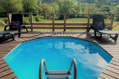 Image de Superbe Conversion de Grange avec Piscine PRIVÉE! !