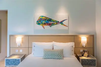 Image de Great Beach Views, Only Steps to the Sea, Private Terrace & Comfy Seating