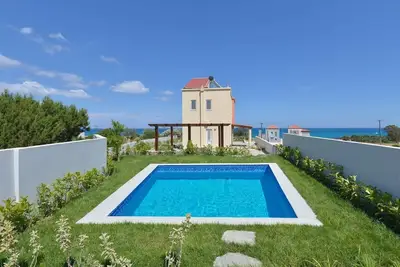 Image de Maison de vacances Lachania pour 1 - 5 personnes avec 3 chambres Ă coucher - Maison de vacances