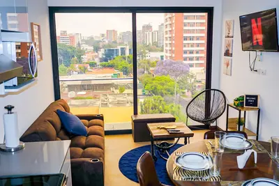 Image de Luxurious, overlooking the airport and central.