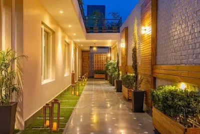Image de StayVista at D Amour w\/ Lawn, Bbq & Wifi Amritsar
