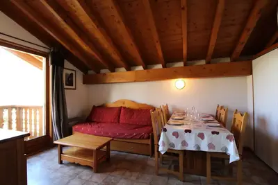 Image de Ess027m - Appartement pour 6 personnes au centre du village et proche des pistes