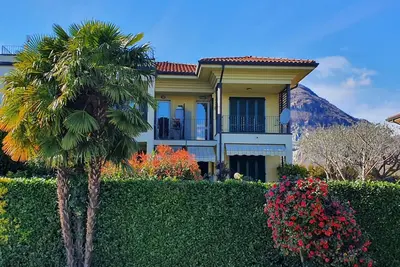 Image de Appartement au bord du Lago Maggiore jardin