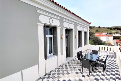 \"Spiti\" | Sea View Neoclassical House in Stenies
