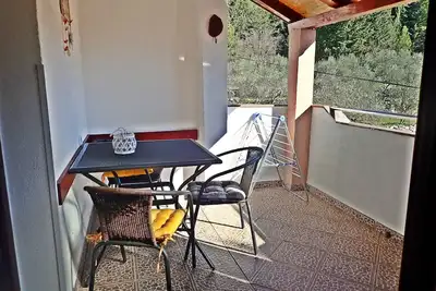 Appartement de vacances avec climatisation et balcon