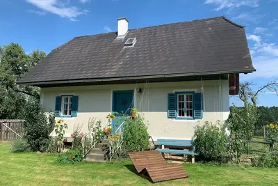 Image de Maison de vacances 'Lebenshof Varm - Die Vegane Farm' avec vue sur la montagne et Wi-Fi
