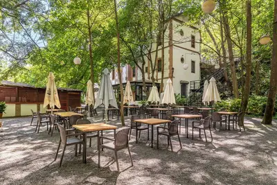 Image de Studio 'El Lago' avec vue sur le lac, piscine partagée, jardin partagé et Wi-Fi