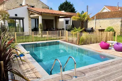 Image de Maison de caractère avec piscine
