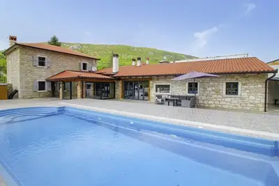 Villa Tina Livade in Gradinje  - Haus für 8-12 Personen