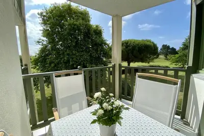 Image de Charmant appartement 4 pers, vue golf et nature, accès parc aquatique gratuit