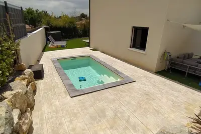 Image de Villa au calme avec piscine entre mer et rivière