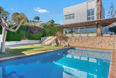 Image de Villa 'Traviata' avec vue sur la mer, piscine privée, Wi-Fi et climatisation