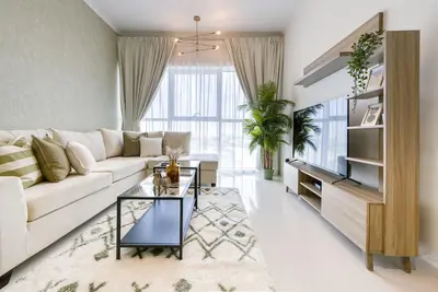 Image de Prime 1br at Carson B Damac Hills Dubailand by Deluxe Holiday Homes