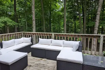 Image de Family-sized house in the woods, 5 min to lake Michigan