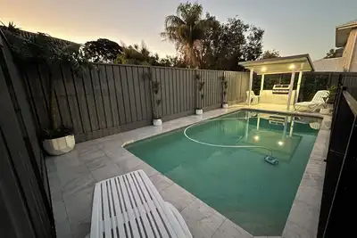 Modern newly renovated home with pool!