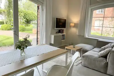 Image de Ferienwohnung V auf Hof HimmelgrĂĽn mit 49qm