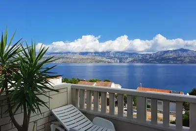 Image de Appartement dans Postira avec vue mer, terrasse, Climatisation, Wifi (5124-1)