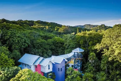 One-of-a-Kind Luxury Treehouse Eco Oasis with Private Beach Access