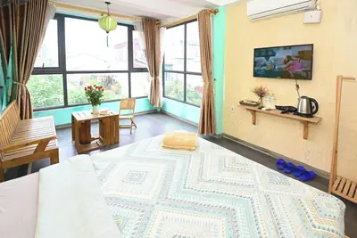 Image de Bright\/Hanoi style\/Old quarter\/3 mins walk to Hoan Kiem Lake\/6private Rs\/*20 pax