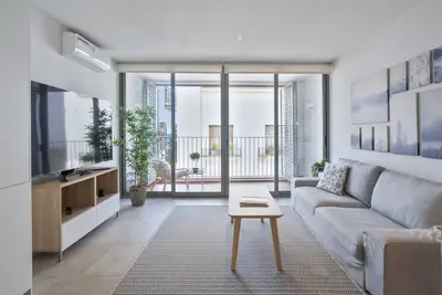 Sitges Spaces Seaside Apartment-2 chambres \/2 bain \/ terrasse \/plage à proximité