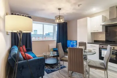 Image de Contemporary 1 Bed Manchester Flat - Sleeps 3
