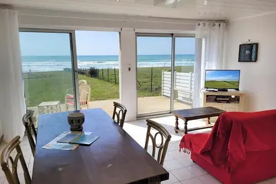 Image de Tipoz'immo-appartement Ru Veïn- face à l'océan- jardin- animaux acceptés