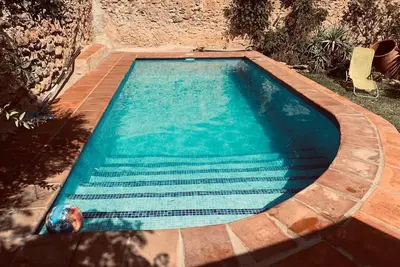 Image de Century-old olive mill has a unique style with open and light spaces