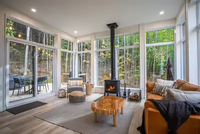 Image de Chalet en forêt - ressourcement thermal - Spa et Sauna