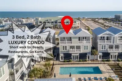 Image de Beautiful beach views with top floor living area