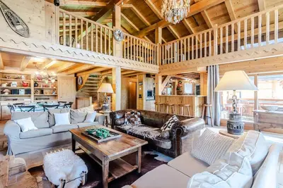 Image de Vaste chalet de charme pour 14p à 500m des remontées