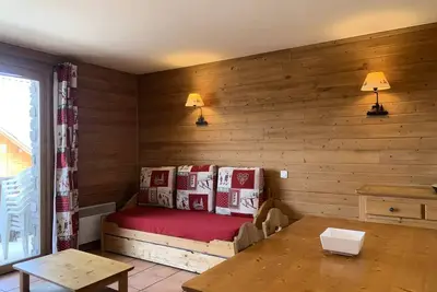 Image de Spacieux appartement style montagne, 8 pax, Pra Loup
