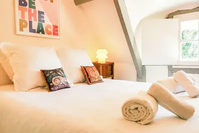 Image de Le Nid de Chaume, 15 min d'Honfleur 4/6p\nCharmante petite chaumière,