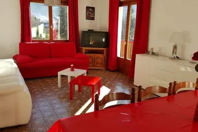 Image de 1er étage, terrasse, balcon, télévision, 95m², Châtel