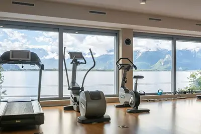 Image de Agréable appartement avec climatisation, Wifi, piscine, Tv, terrasse, vue panoramique et parking