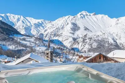 Image de Chalet de prestige avec jacuzzi, sauna et cinéma