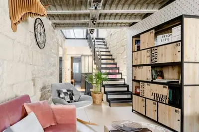 Image de Loft de caractère avec prestations de qualité