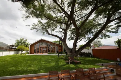 River house for relaxation and remote work station