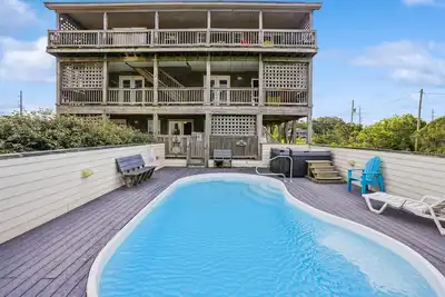 Image de Soundfront Hatteras Island with Private Pool. Bring the Pooch!
