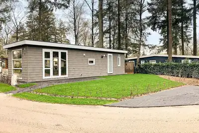 Image de ✓ Module Flat Roof at Bospark Ede ✓ Holiday home for 4 people ✓ Located in Ede (Gelderland) ✓ Holiday resort in the Veluwe region ✓ Book directly at the resort