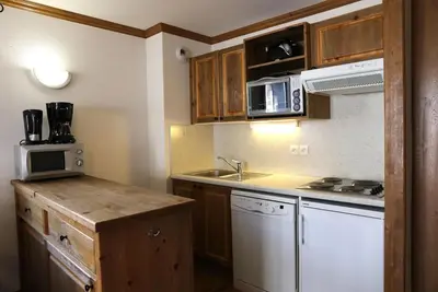 Image de 1er étage, balcon, télévision, casier à ski, 50m², Aussois