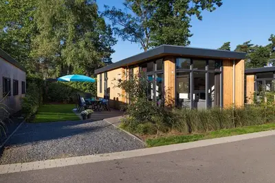Image de ✓ Module at Landgoed de Scheleberg ✓ Vacation house for 5 people ✓ Located in Lunteren (Gelderland) ✓ Vacation park in the Veluwe ✓ Book directly with the park