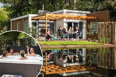 Image de ✓ Lodge Royal at Landgoed de Scheleberg ✓ Vacation house for 4 people ✓ Located in Lunteren (Gelderland) ✓ Vacation park in the Veluwe ✓ Book directly with the park