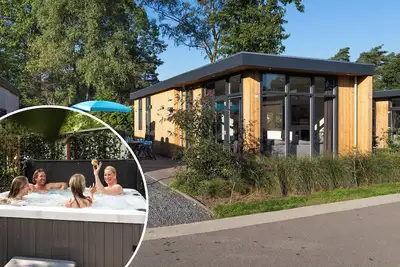 Image de ✓ Module at Landgoed de Scheleberg ✓ Holiday home for 5 persons ✓ Situated in Lunteren (Gelderland) ✓ Holiday park at the Veluwe ✓ Book directly at the park