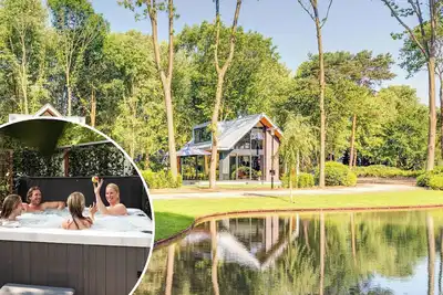 Image de ✓ Recreatievilla at Landgoed de Scheleberg ✓ Villa for 8 persons ✓ Located in Lunteren (Gelderland) ✓ Holiday park on the Veluwe ✓ Book directly through the park