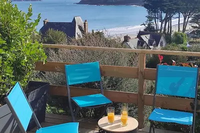 Image de Very comfortable apartment/ 3 mn from Trestraou beach/ Private parking/Wifi