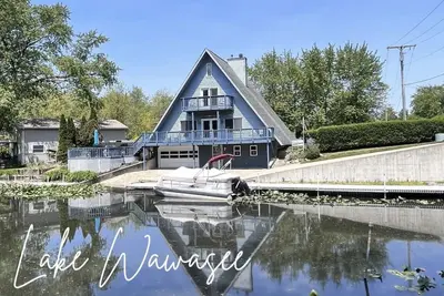 Image de Channel Front A-frame Retreat