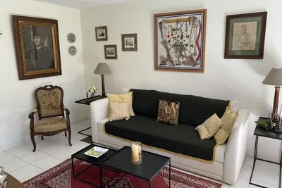 Image de Private house with beautiful charming furniture, cottage 5 minutes from the beach