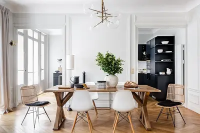 Image de Bright, elegant and newly refurbished family flat in the heart of Paris.