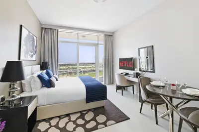 Image de Chic Hotel-Style Studio in Damac Hills